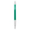 Penne personalizzate, verde, plastica, gomma, Ø1 x 14,3 cm