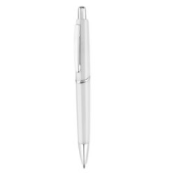 Penne personalizzate, bianco, plastica ABS, Ø1,2 x 13,5 cm