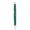 Penne personalizzate, verde, plastica ABS, Ø1,2 x 13,5 cm