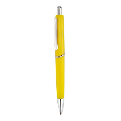 Penne personalizzate, giallo, plastica ABS, Ø1,2 x 13,5 cm