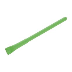 Penne personalizzate ecologico, tappo, verde, carta, Ø0,7 x 15 cm