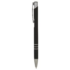 Penne personalizzate, nero, alluminio, Ø0,8 x 13,5 cm