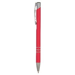 Penne personalizzate, rosso, alluminio, Ø0,8 x 13,5 cm