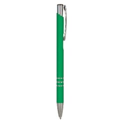 Penne personalizzate, verde, alluminio, Ø0,8 x 13,5 cm