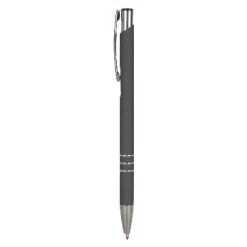 Penne personalizzate, grigio, alluminio, Ø0,8 x 13,5 cm