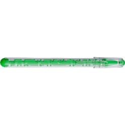 Penne personalizzate "labirinto", verde chiaro, ABS, AS, Ø1,5 x 15,2 cm