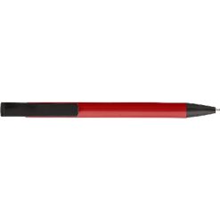 Penne personalizzate, supporto per telefono, rosso, ABS, alluminio, metallo, Ø1,5 x 14 cm
