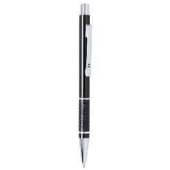 Penne personalizzate, nero, alluminio, Ø1 x 14,2 cm