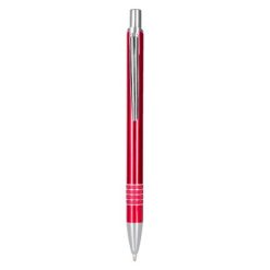 Penne personalizzate, rosso, alluminio, Ø1 x 14,2 cm