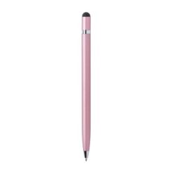 Penne personalizzate, touch pen, rosa, alluminio, Ø0,9 x 14,1 cm