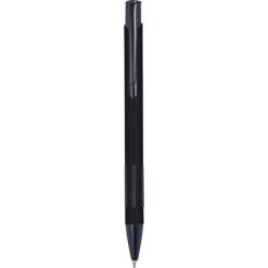 Penne personalizzate, nero, alluminio, PVC, gomma, Ø 1,3 x 14 cm