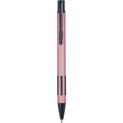 Penne personalizzate, rosa, alluminio, PVC, gomma, Ø 1,3 x 14 cm