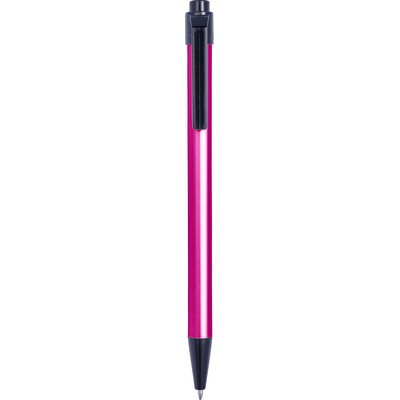 Penne personalizzate, rosa, ABS, alluminio, Ø 1,2 x 13,9 cm