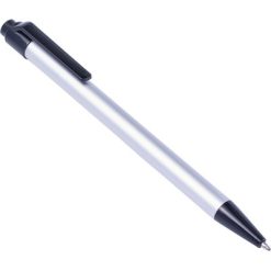 Penne personalizzate, argento, ABS, alluminio, Ø 1,2 x 13,9 cm