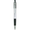 Penne personalizzate multifunzionali, touch pen, un apribottiglie, cacciavite, argento, ABS, Ø 2 x 15,8 cm