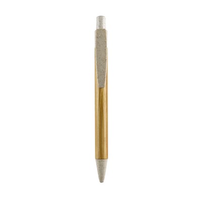 Penne personalizzate ecologiche, bambù, fibra di bambù, Ø1,1 x 14,2 cm