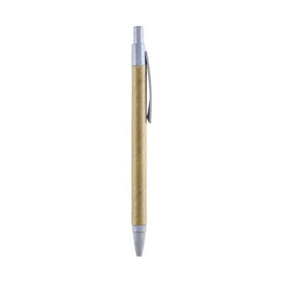 Penne personalizzate ecologiche, carta, fibra di bambù, Ø0,9 x 14,5 cm