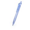 Penne personalizzate ecologico, blu, rPET, Ø1,2 x 14 cm