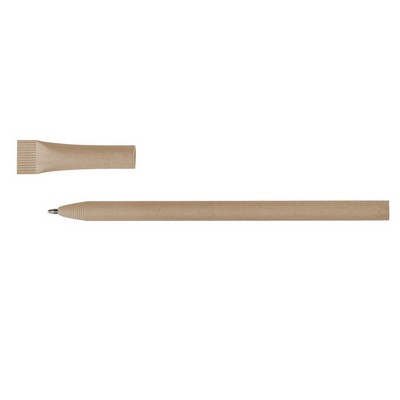 Penne personalizzate ecologico, tappo, neutro, carta, Ø0,7 x 14,3 cm