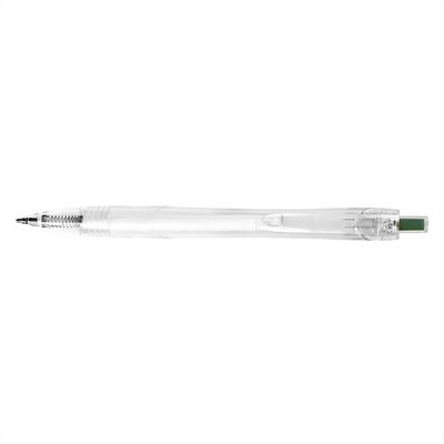 Penne personalizzate rPET, verde, RPET, Ø1 x 14,3 cm