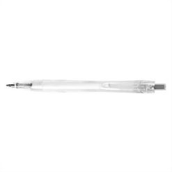 Penne personalizzate rPET, grigio, RPET, Ø1 x 14,3 cm