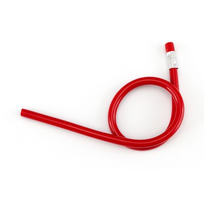 Matita flessibile, rosso, PVC, Ø0,6 x 32 cm - Cintapunto® Italia