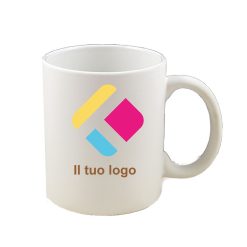 Tazza personalizzate con stampa opaca, 330 ml, Diam 9 cm, Alt(h) 9,5 cm