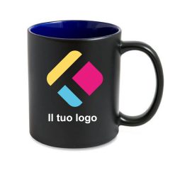 Tazza magica opaca personalizzata con stampa cangiante con interno colorato 300 ml, Diam 8 cm, Alt(h) 9,5 cm, 6AKS510EOBKBL