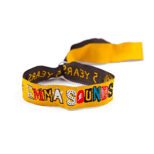 Braccialetti in tessuto personalizzati ricamati - immagine 5