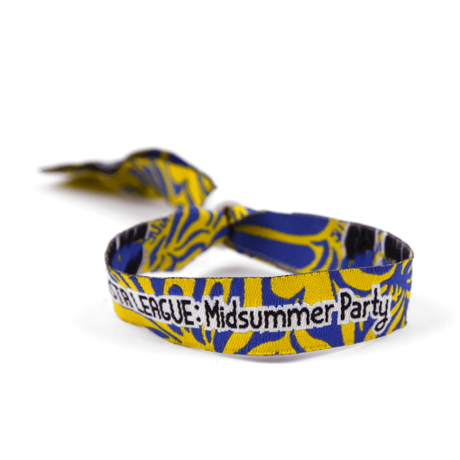 Braccialetti in tessuto personalizzati ricamati - immagine 4