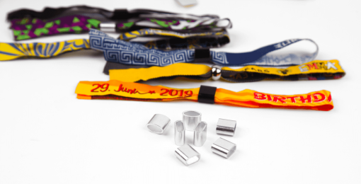 Braccialetti in tessuto personalizzati ricamati - immagine 8