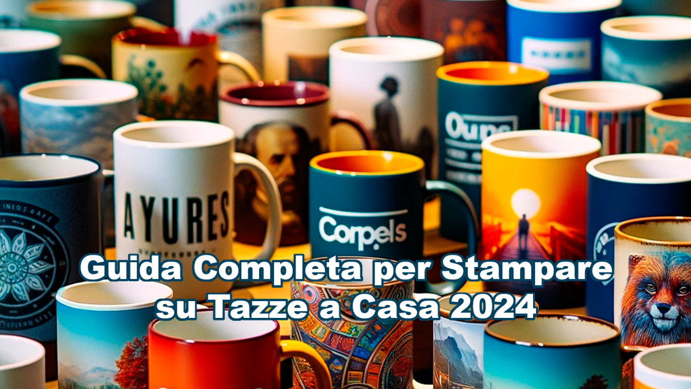 Come stampare su tazze a casa - guida completa 2024 (Video)