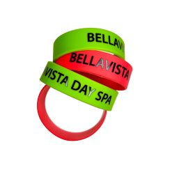 Alternative view of Braccialetti in silicone stampati